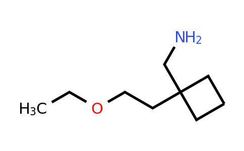 CAS 1394040-40-4 | 1-[1-(2-ethoxyethyl)cyclobutyl]methanamine