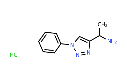 CAS 1394040-44-8 | 1-(1-phenyl-1H-1,2,3-triazol-4-yl)ethan-1-amine hydrochloride