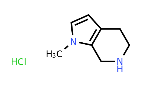 CAS 1394040-48-2 | 1-methyl-1H,4H,5H,6H,7H-pyrrolo[2,3-c]pyridine hydrochloride