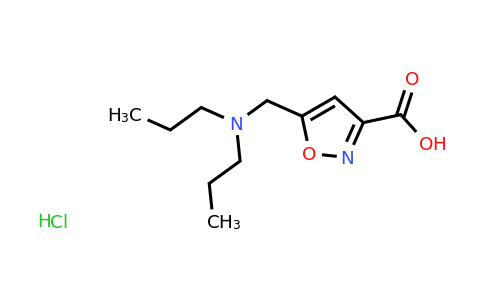 CAS 1394040-50-6 | 5-[(dipropylamino)methyl]-1,2-oxazole-3-carboxylic acid hydrochloride