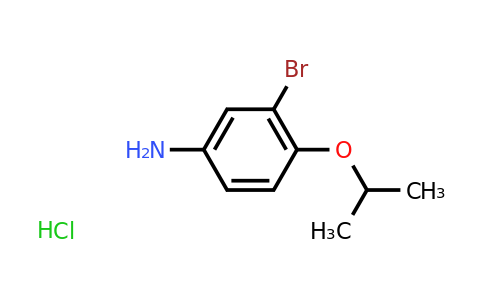CAS 1394040-59-5 | 3-bromo-4-(propan-2-yloxy)aniline hydrochloride