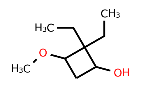 CAS 1394040-66-4 | 2,2-diethyl-3-methoxycyclobutan-1-ol