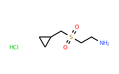 CAS 1394040-68-6 | 2-cyclopropylmethanesulfonylethan-1-amine hydrochloride