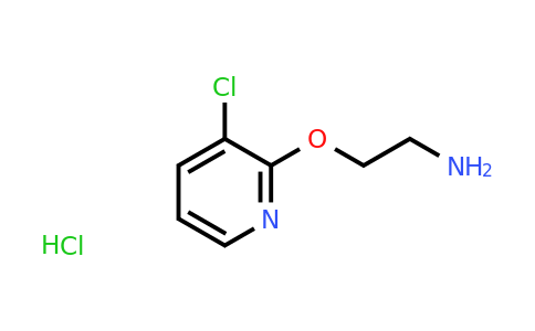 CAS 1394040-72-2 | 2-[(3-chloropyridin-2-yl)oxy]ethan-1-amine hydrochloride