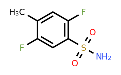 CAS 1394040-77-7 | 2,5-difluoro-4-methylbenzene-1-sulfonamide