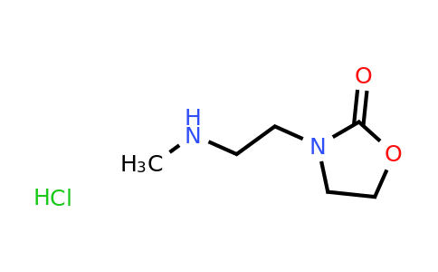 CAS 1394040-78-8 | 3-[2-(methylamino)ethyl]-1,3-oxazolidin-2-one hydrochloride