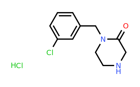 CAS 1394041-02-1 | 1-[(3-chlorophenyl)methyl]piperazin-2-one hydrochloride