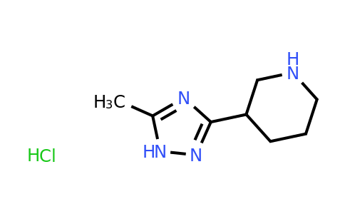 CAS 1394041-03-2 | 3-(5-methyl-1H-1,2,4-triazol-3-yl)piperidine hydrochloride