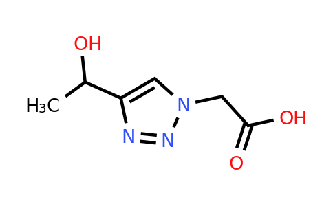 CAS 1394041-14-5 | 2-[4-(1-hydroxyethyl)-1H-1,2,3-triazol-1-yl]acetic acid