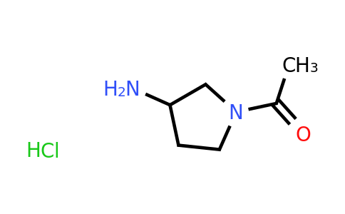 CAS 1394041-16-7 | 1-(3-aminopyrrolidin-1-yl)ethan-1-one hydrochloride