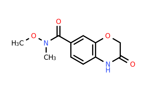 CAS 1394041-17-8 | N-methoxy-N-methyl-3-oxo-3,4-dihydro-2H-1,4-benzoxazine-7-carboxamide