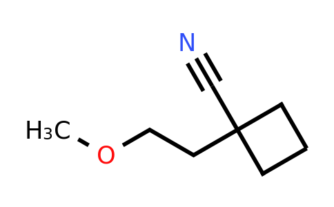 CAS 1394041-18-9 | 1-(2-methoxyethyl)cyclobutane-1-carbonitrile