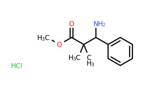 CAS 1394041-26-9 | methyl 3-amino-2,2-dimethyl-3-phenylpropanoate hydrochloride