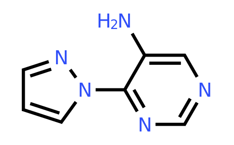 CAS 1394041-27-0 | 4-(1H-pyrazol-1-yl)pyrimidin-5-amine