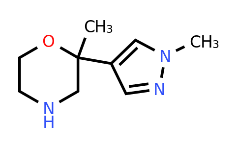 CAS 1394041-35-0 | 2-methyl-2-(1-methyl-1H-pyrazol-4-yl)morpholine