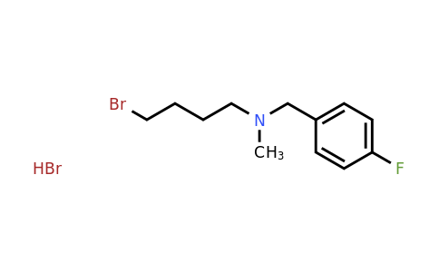 CAS 1394041-40-7 | (4-bromobutyl)[(4-fluorophenyl)methyl]methylamine hydrobromide