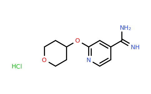 CAS 1394041-45-2 | 2-(oxan-4-yloxy)pyridine-4-carboximidamide hydrochloride