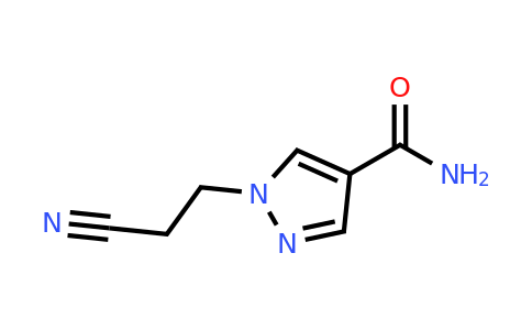 CAS 1394041-54-3 | 1-(2-cyanoethyl)-1H-pyrazole-4-carboxamide