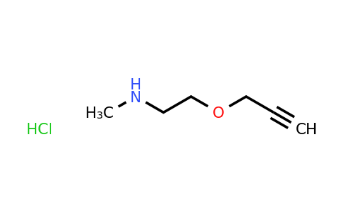 CAS 1394041-55-4 | methyl[2-(prop-2-yn-1-yloxy)ethyl]amine hydrochloride