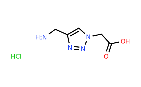 CAS 1394041-59-8 | 2-[4-(aminomethyl)-1H-1,2,3-triazol-1-yl]acetic acid hydrochloride