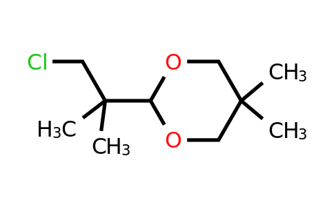 CAS 1394041-67-8 | 2-(1-chloro-2-methylpropan-2-yl)-5,5-dimethyl-1,3-dioxane