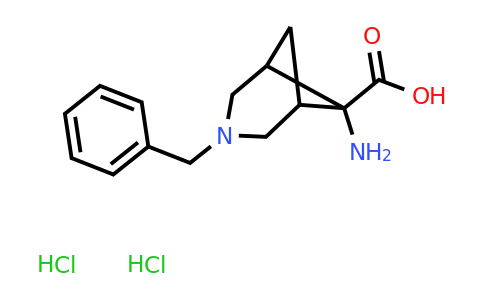 CAS 1394041-69-0 | 6-amino-3-benzyl-3-azabicyclo[3.1.1]heptane-6-carboxylic acid dihydrochloride