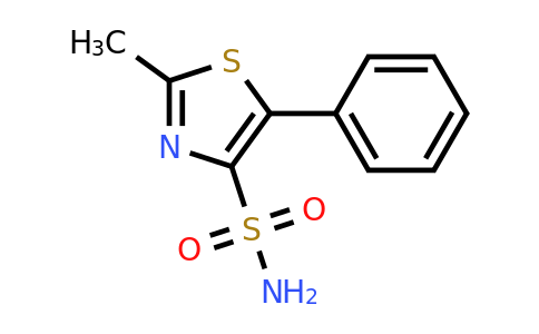 CAS 1394041-78-1 | 2-methyl-5-phenyl-1,3-thiazole-4-sulfonamide