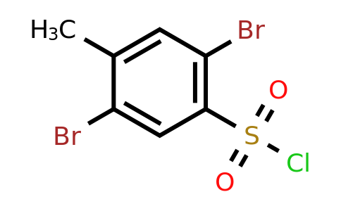 CAS 1394041-86-1 | 2,5-dibromo-4-methylbenzene-1-sulfonyl chloride