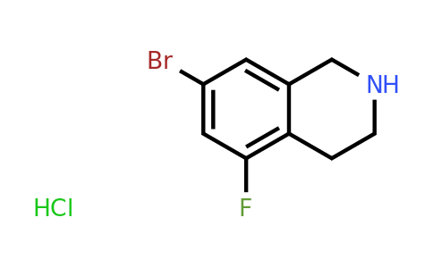 CAS 1394041-95-2 | 7-Bromo-5-fluoro-1,2,3,4-tetrahydro-isoquinoline hydrochloride
