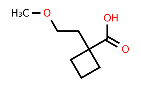 CAS 1394041-96-3 | 1-(2-methoxyethyl)cyclobutane-1-carboxylic acid