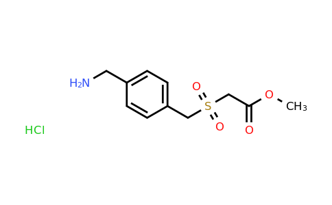 CAS 1394042-00-2 | methyl 2-{[4-(aminomethyl)phenyl]methanesulfonyl}acetate hydrochloride