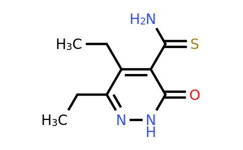 CAS 1394042-01-3 | 5,6-diethyl-3-oxo-2,3-dihydropyridazine-4-carbothioamide
