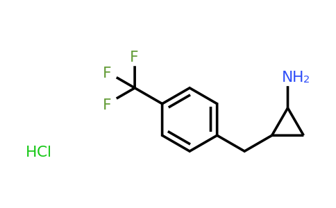 CAS 1394042-04-6 | 2-{[4-(trifluoromethyl)phenyl]methyl}cyclopropan-1-amine hydrochloride