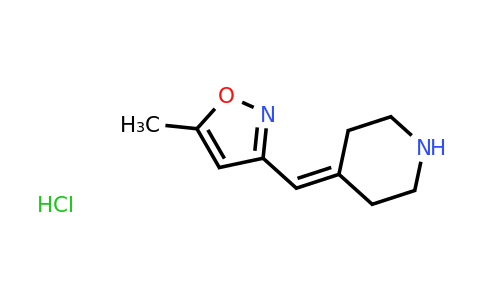 CAS 1394042-22-8 | 4-[(5-methyl-1,2-oxazol-3-yl)methylidene]piperidine hydrochloride