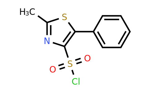 CAS 1394042-25-1 | 2-methyl-5-phenyl-1,3-thiazole-4-sulfonyl chloride