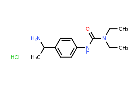 CAS 1394042-44-4 | 1-[4-(1-aminoethyl)phenyl]-3,3-diethylurea hydrochloride