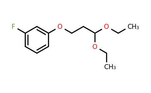 CAS 1394042-48-8 | 1-(3,3-Diethoxypropoxy)-3-fluorobenzene