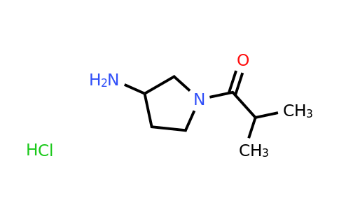 CAS 1394042-64-8 | 1-(3-aminopyrrolidin-1-yl)-2-methylpropan-1-one hydrochloride