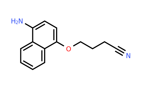 CAS 1394042-68-2 | 4-[(4-aminonaphthalen-1-yl)oxy]butanenitrile