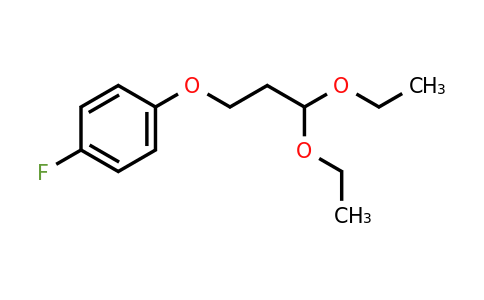 CAS 1394042-80-8 | 1-(3,3-Diethoxypropoxy)-4-fluorobenzene