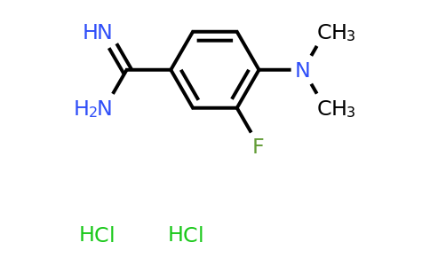 CAS 1394042-84-2 | 4-(dimethylamino)-3-fluorobenzene-1-carboximidamide dihydrochloride