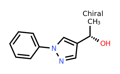 CAS 1394051-20-7 | (1S)-1-(1-phenyl-1H-pyrazol-4-yl)ethan-1-ol
