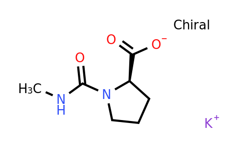 CAS 1394051-24-1 | potassium (2R)-1-(methylcarbamoyl)pyrrolidine-2-carboxylate