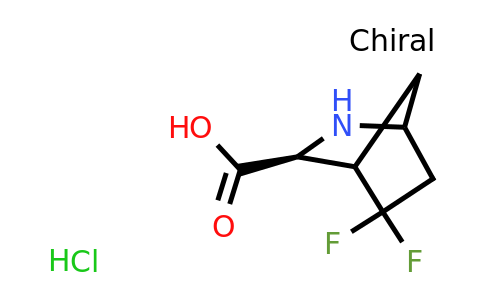 CAS 1394052-55-1 | (3S)-5,5-difluoro-2-azabicyclo[2.2.1]heptane-3-carboxylic acid hydrochloride