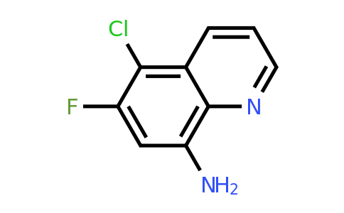 CAS 1394083-91-0 | 5-Chloro-6-fluoroquinolin-8-amine