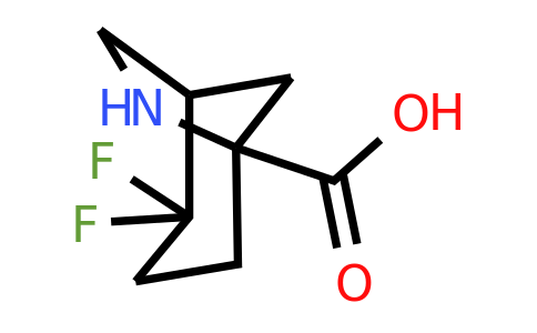 CAS 1394116-55-2 | 2,2-difluoro-6-azabicyclo[3.2.1]octane-5-carboxylic acid