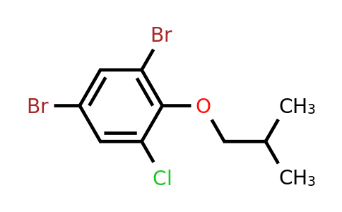 CAS 1394291-25-8 | 2,4-Dibromo-6-chloro-1-isobutoxybenzene