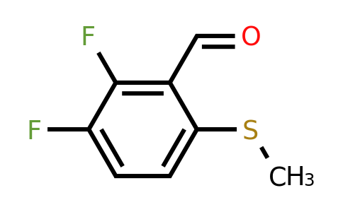 CAS 1394291-42-9 | 2,3-Difluoro-6-(methylthio)benzaldehyde