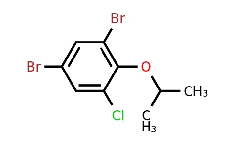 CAS 1394291-52-1 | 2,4-Dibromo-6-chloro-1-isopropoxybenzene