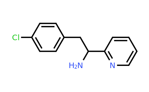 CAS 139439-02-4 | 2-(4-chlorophenyl)-1-(pyridin-2-yl)ethan-1-amine